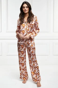Silk Pyjama Trouser (Blush)