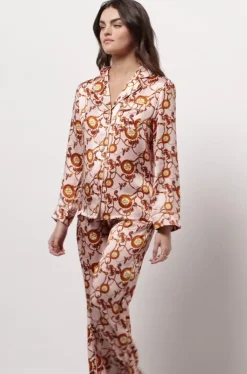 Silk Pyjama Trouser (Blush)