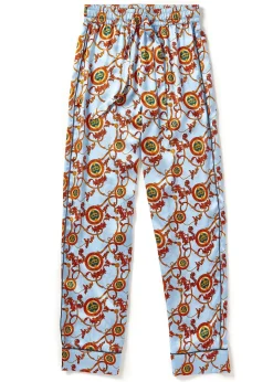 Silk Pyjama Trouser (Sky Blue)