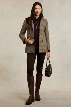 Single Breasted Field Blazer (Bourbon Tweed)