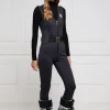 Sleeveless Ski Suit (Black)