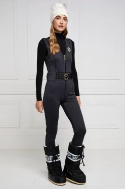 Sleeveless Ski Suit (Black)
