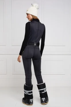 Sleeveless Ski Suit (Black)