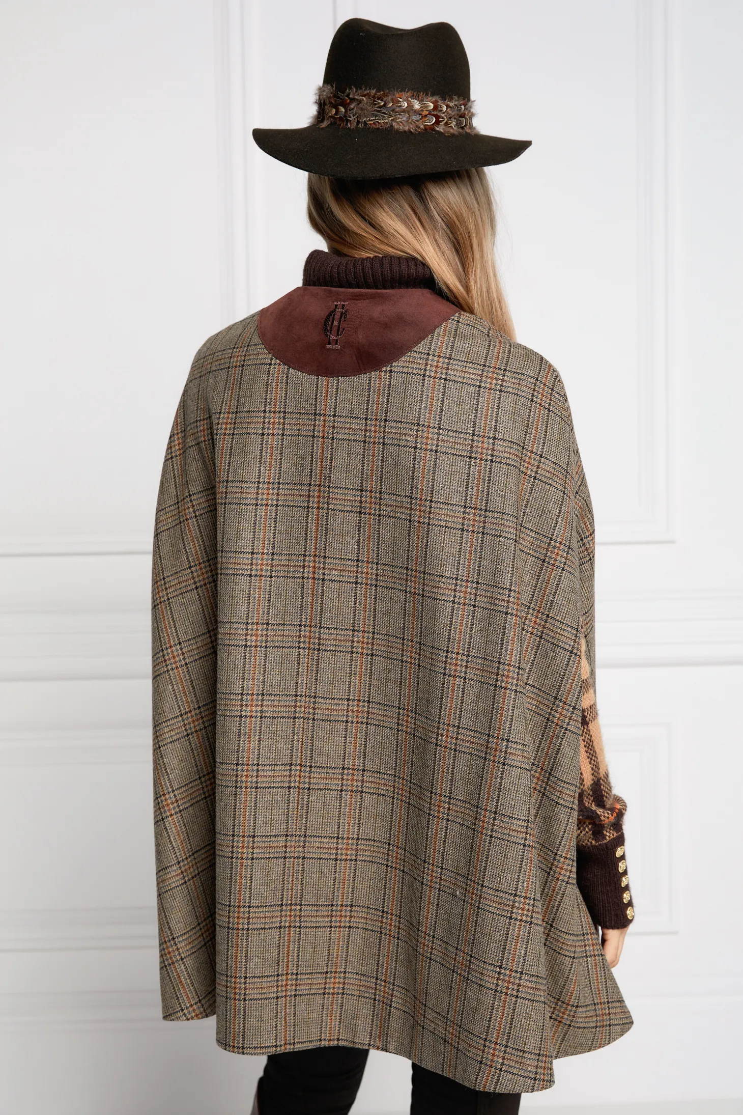 Slim Cape (Bourbon Tweed)