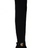 Sloane Over The Knee Boot (Black)