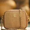 Soho Camera Bag (Tan Raffia)