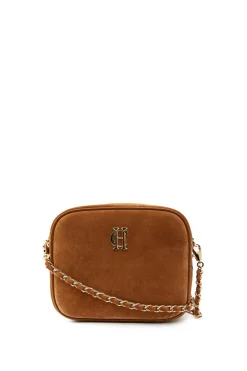 Soho Camera Bag (Tan Suede)