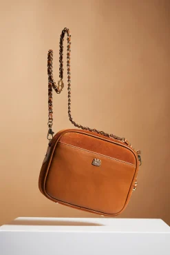 Soho Camera Bag (Tan Suede)