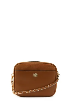 Soho Camera Bag (Tan Suede)