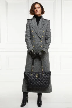 Soho Quilted Tote (Black)