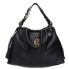 Soho Slouch Tote (Black)