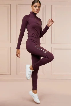 Sport Legging (Mulberry)