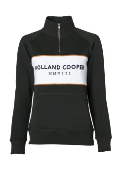 Sporting Heritage Zip Henley (Racing Green)