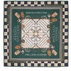Stirrup Silk Scarf (Black Emerald)