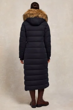 Stoneleigh Longline Coat (Ink Navy)