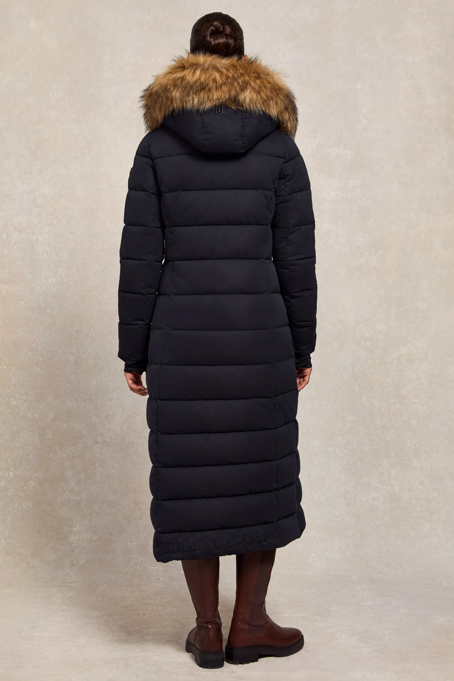 Stoneleigh Longline Coat (Ink Navy)