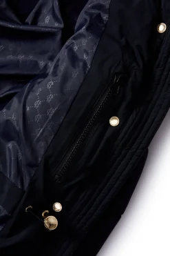 Stoneleigh Longline Coat (Ink Navy)