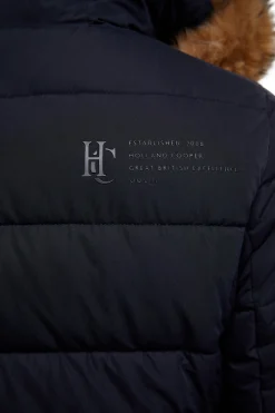 Stoneleigh Longline Coat (Ink Navy)