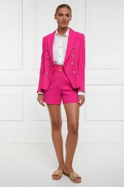 Tailored Short (Hot Pink Linen)