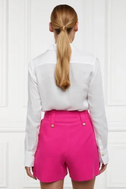Tailored Short (Hot Pink Linen)