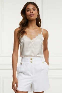 Tailored Short (Oyster Linen)