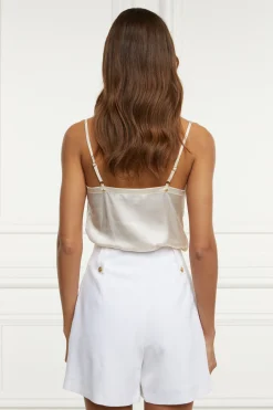 Tailored Short (Oyster Linen)