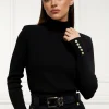 Tara High Neck Knit (Black)