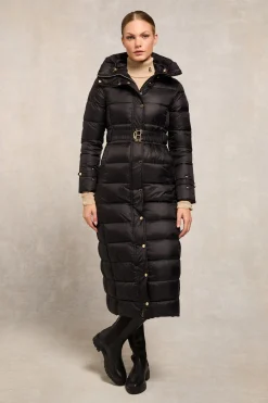 The Arosa Longline Coat (Black)