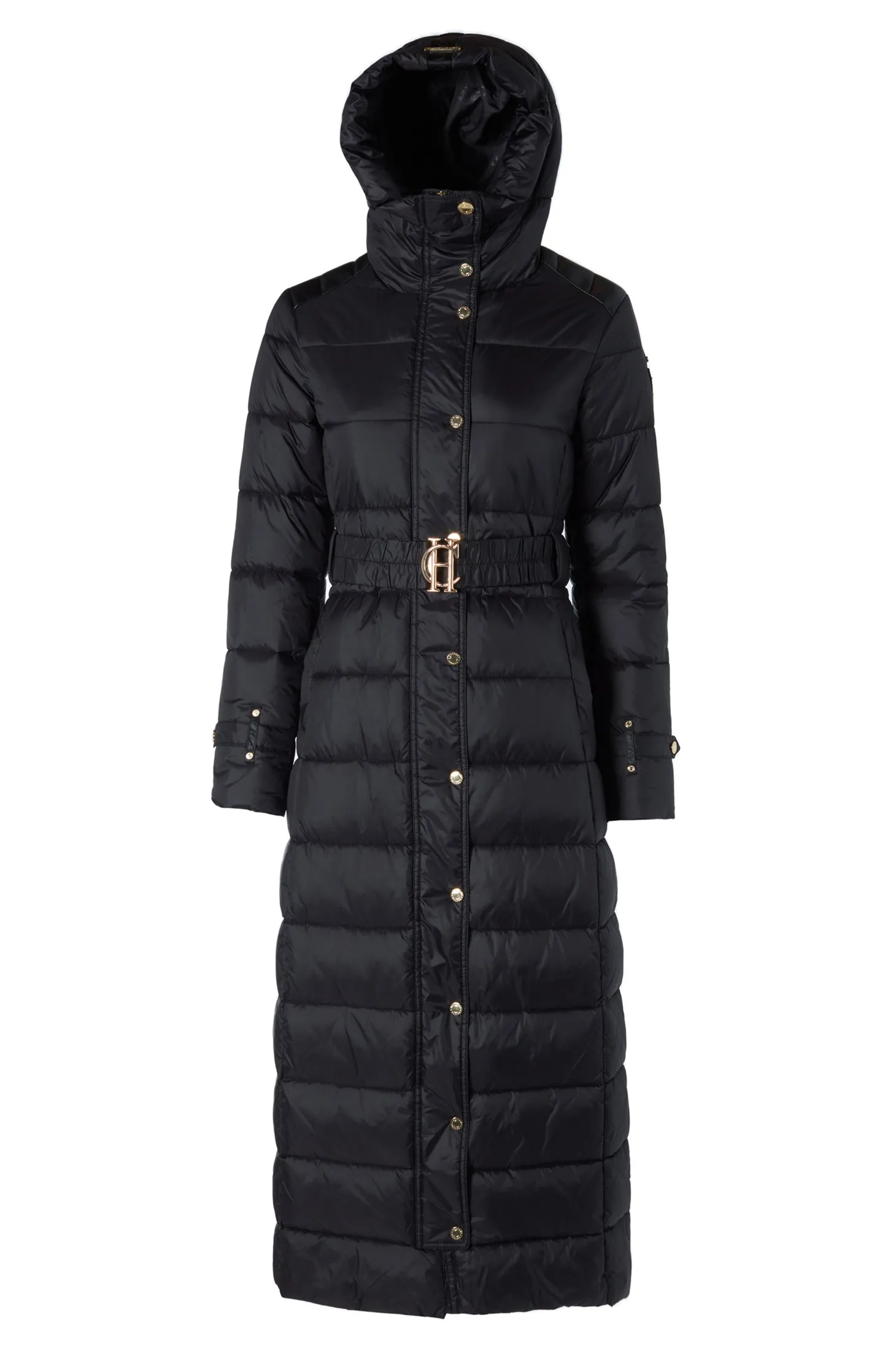 The Arosa Longline Coat (Black)