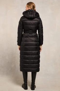 The Arosa Longline Coat (Black)