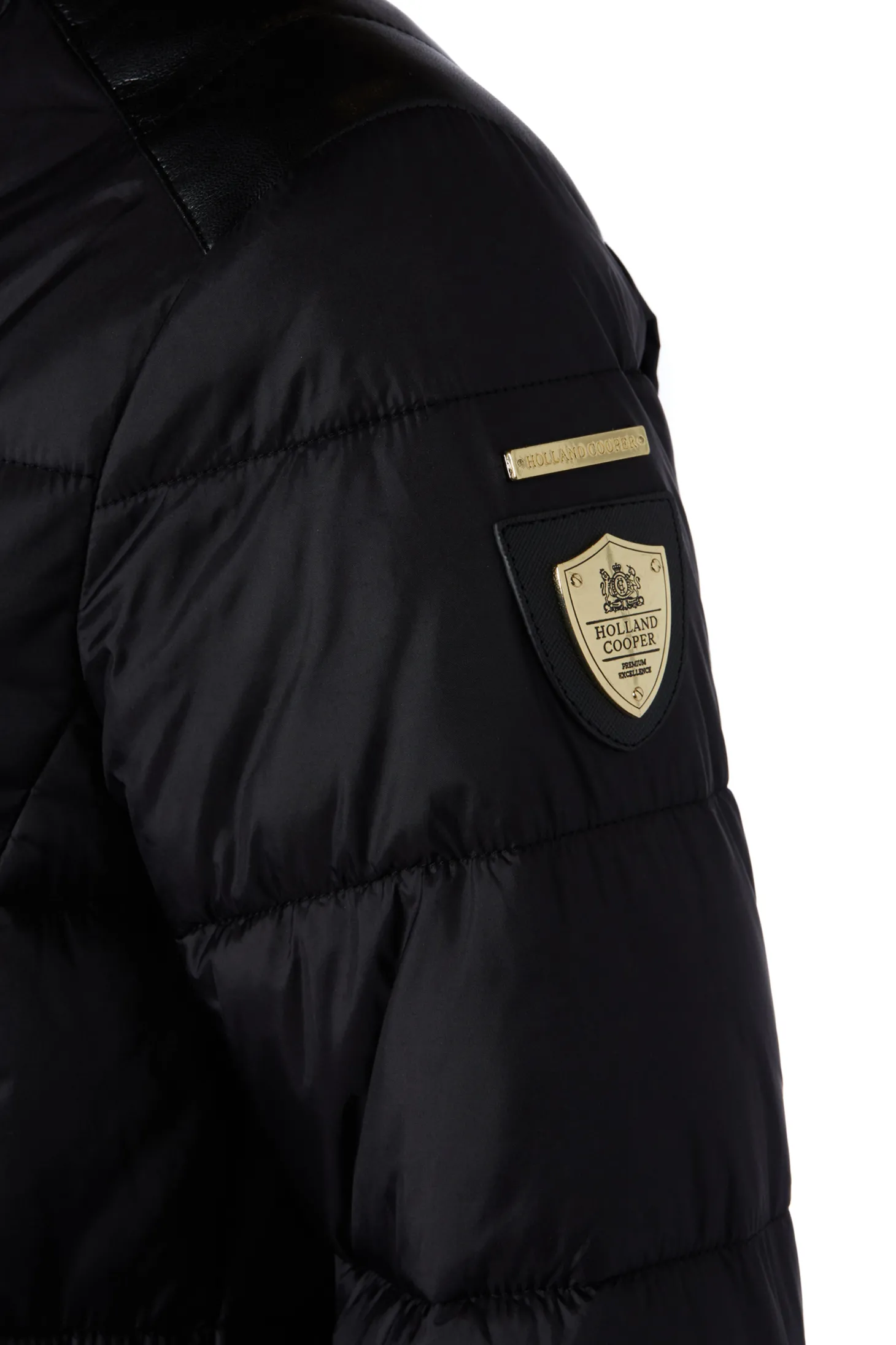 The Arosa Longline Coat (Black)