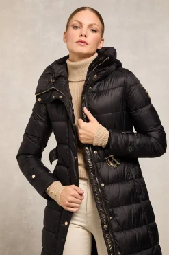 The Arosa Longline Coat (Black)