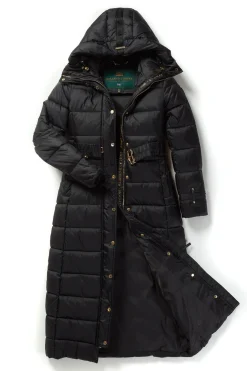 The Arosa Longline Coat (Black)