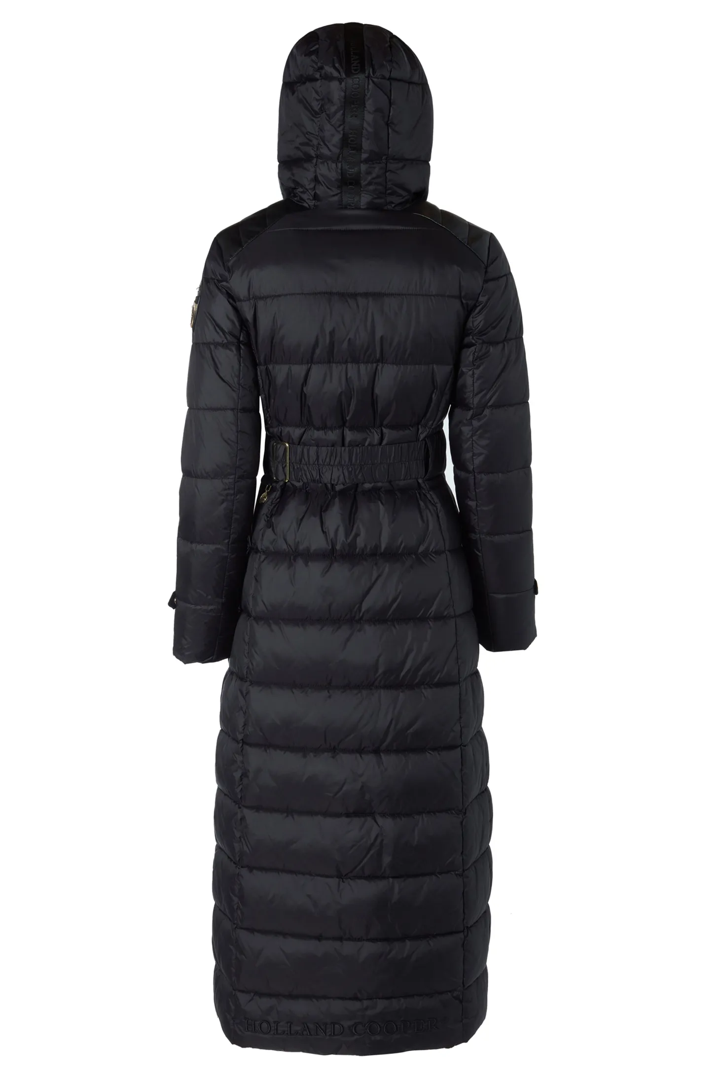 The Arosa Longline Coat (Black)
