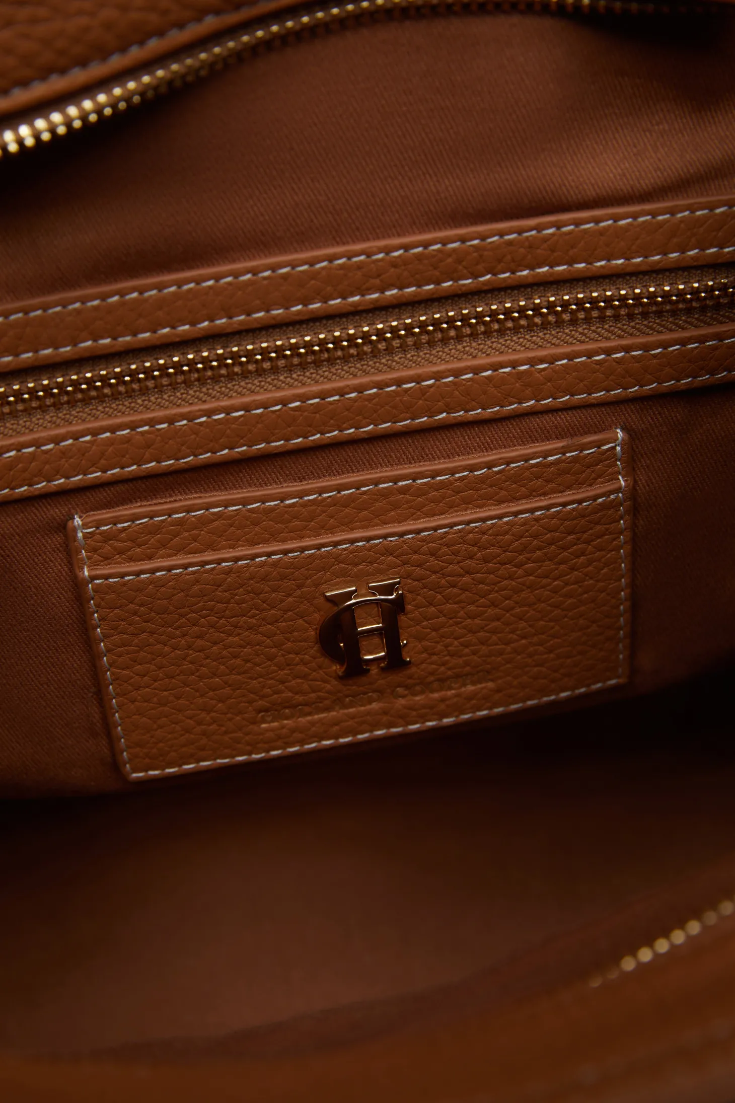 The Brompton Mini Tote (Tan Contrast)