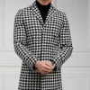 The Cheltenham Coat (Large Scale Houndstooth)