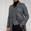 The Cheltenham Coat (Mono Herringbone)