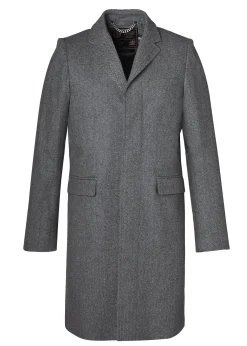 The Cheltenham Coat (Mono Herringbone)