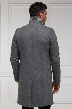 The Cheltenham Coat (Mono Herringbone)
