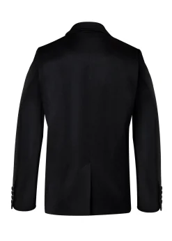 The Double Breasted Blazer (Black Barathea)