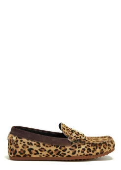 The Driving Loafer (Leopard Pony)