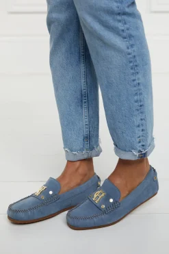 The Driving Loafer (Soft Blue)