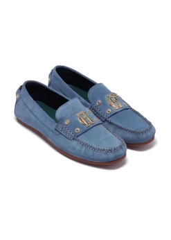The Driving Loafer (Soft Blue)