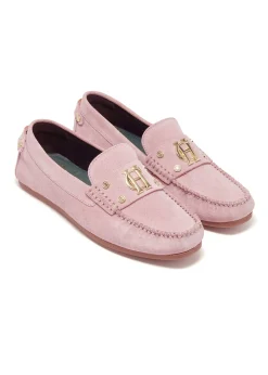 The Driving Loafer (Soft Pink Suede)