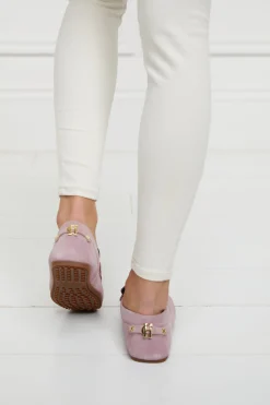 The Driving Loafer (Soft Pink Suede)