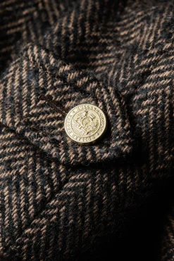 The Great Coat (Walnut Herringbone)