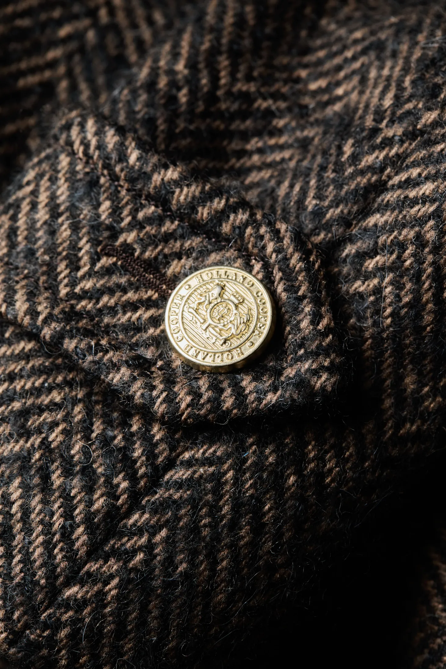 The Great Coat (Walnut Herringbone)
