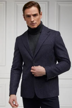 The Single Breasted Blazer (Navy Duke)
