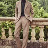 The Single Breasted Blazer (Clarence Check Forest)