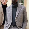 The Single Breasted Blazer (Prince of Wales Navy)